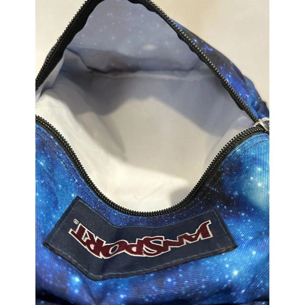JanSport Big Student Backpack Galaxy Stars‎ Night Sky Laptop Padded Compartment